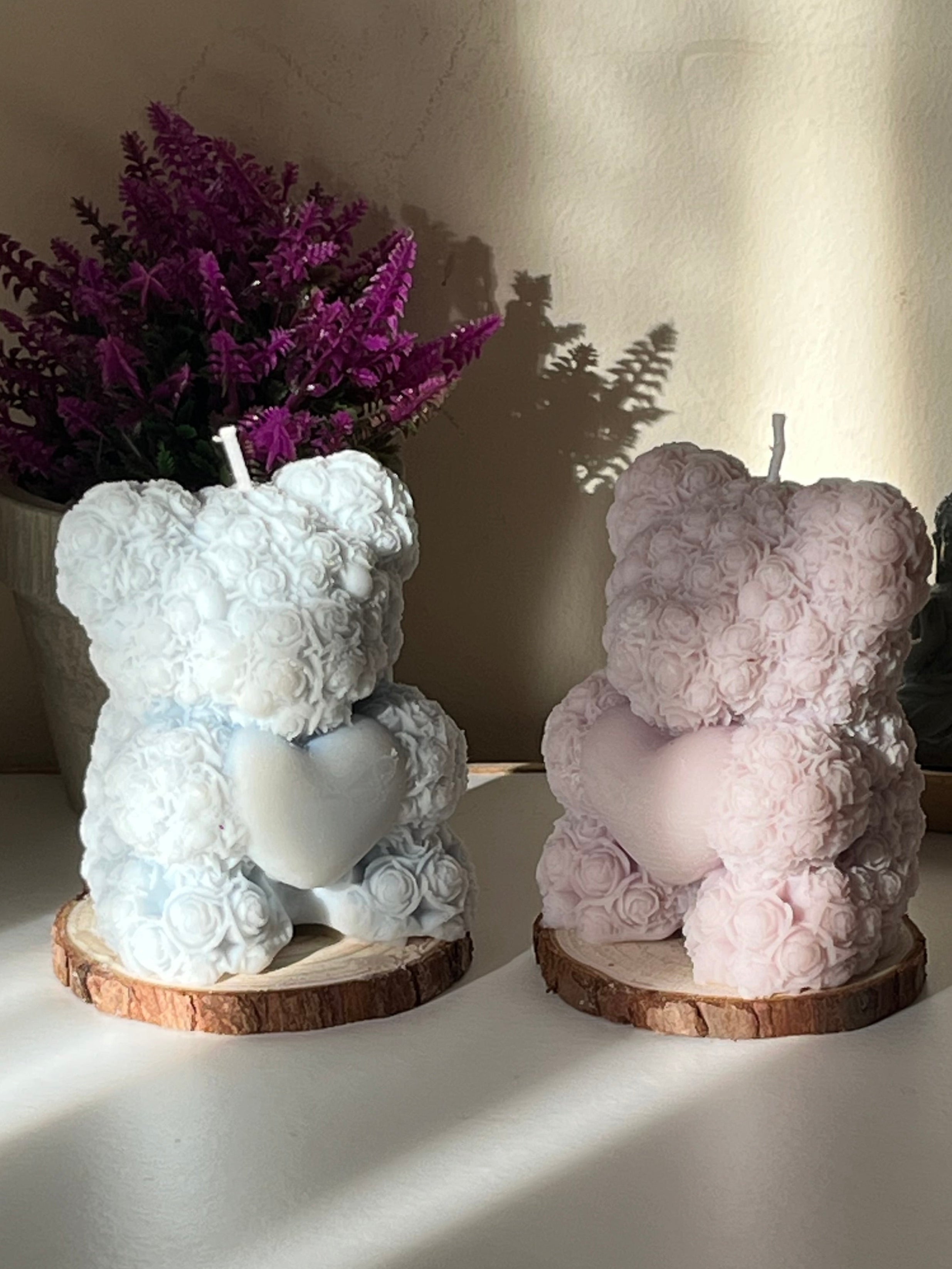 Large Teddy Candle